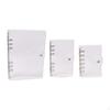 3 Pieces Binder Planner Cover PVC Transparent Notebook Protector Refillable Loose Folder Organizer