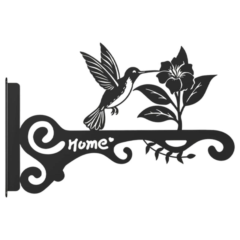 Reinforced Iron Wall Hangers Decorative Garden Hook Stand For Hanging Planter Wind Chime Porch Lanterns Outdoor Displays