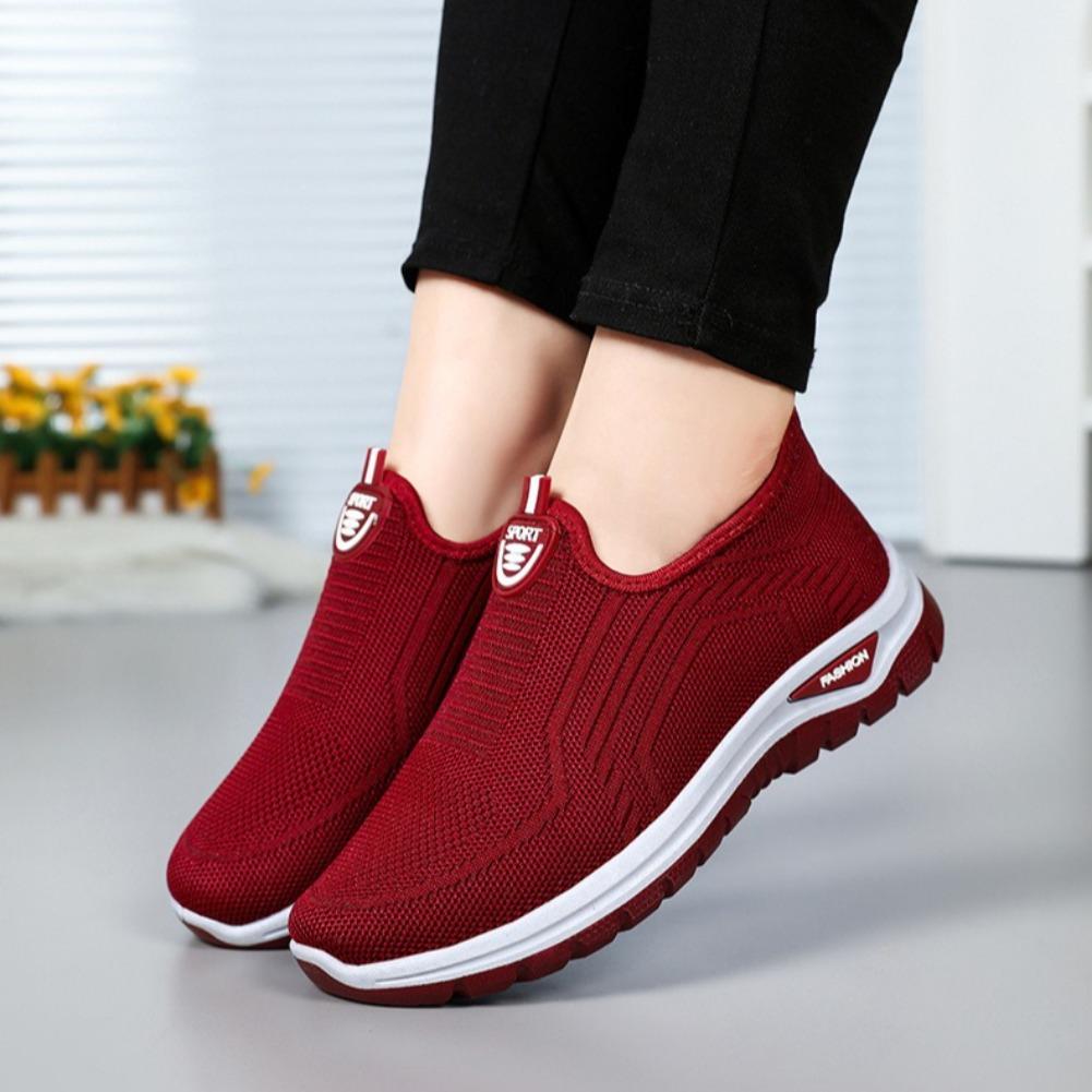 Women's Plus Size Cotton Winter Shoes Plush Lined Anti-Slip Snow Boots Mom Comfortable 36-43 Thick Warm Multifunctional