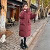 Autumn Winter Thicken Warm Parka Women Casual Solid Color Big Pocket Loose Long Hooded Coat Jackets Outwear