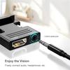 HDMI-compatible To VGA Adapter 1080P HDMI Converter HDMI Female To VGA Male With 3.5mm Audio Cable For Laptops TV Box Projector
