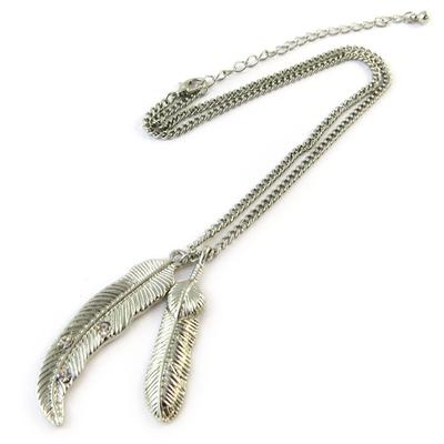 [N8166] - Silver 'Navajos' Silver Necklace