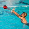 Water Bouncing   Outdoor Pool Bch Bouncing Sports Game Toy for Family Friends Black+Blue