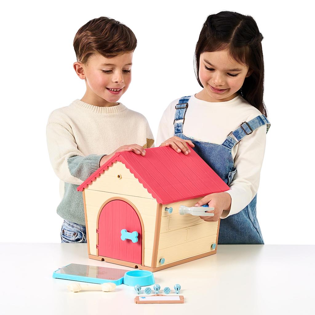 Little Live Pets My Home Interactive Play Building Doghouse Plush Puppy with for Kids Ages Puppy's Playset, Dog, Toy, 25+ Sounds, 5+