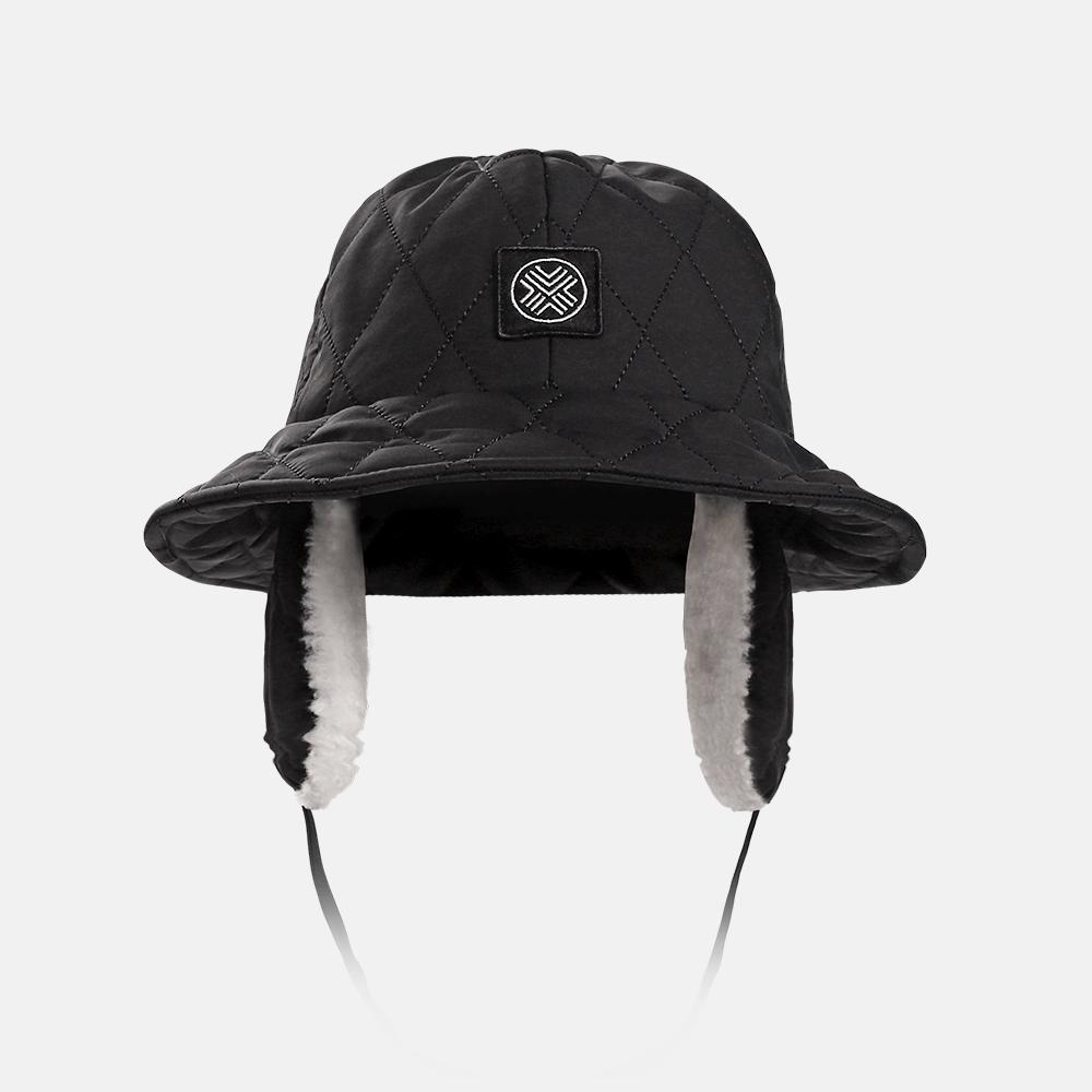 TECHSKIN Women'S Padded Earmuff Bucket Hat Black