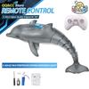 Ungiftiger Fernbedienungs-Delfin 2,4G Simulation RC Tiere Boot Spielzeug Elektrisches Funkgesteuertes Schiff Wasser Outdoor Spielzeug Für Kinder Kinder Geschenke