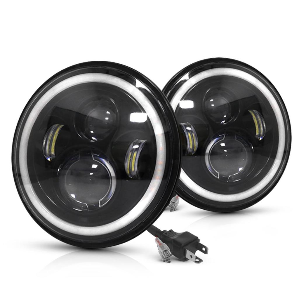 7-Inch LED Headlight for Wrangler, Motorcycle, or Off-Road Vehicle