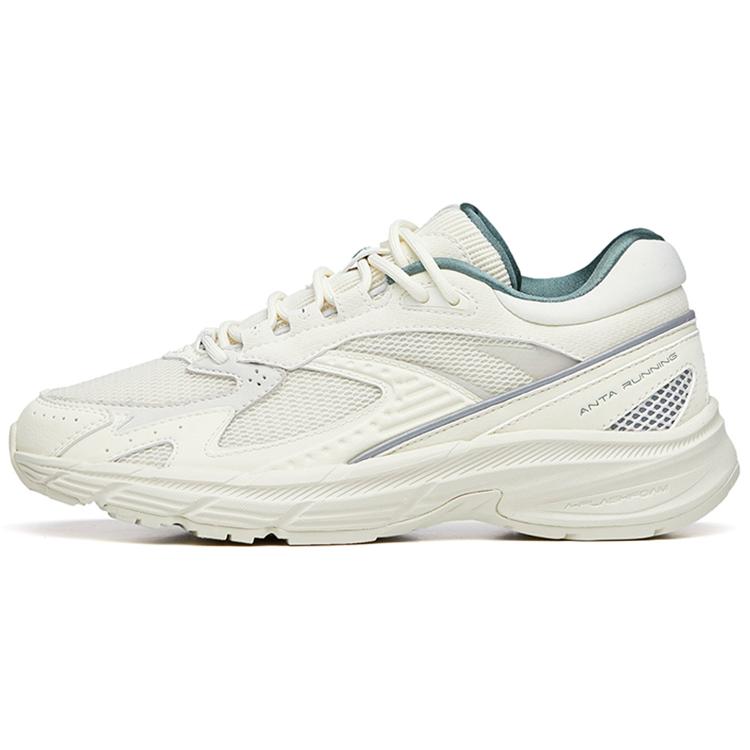 New Anta AT951 Low Top Sports Casual Shoes Women's Beige White Green 922235596-6