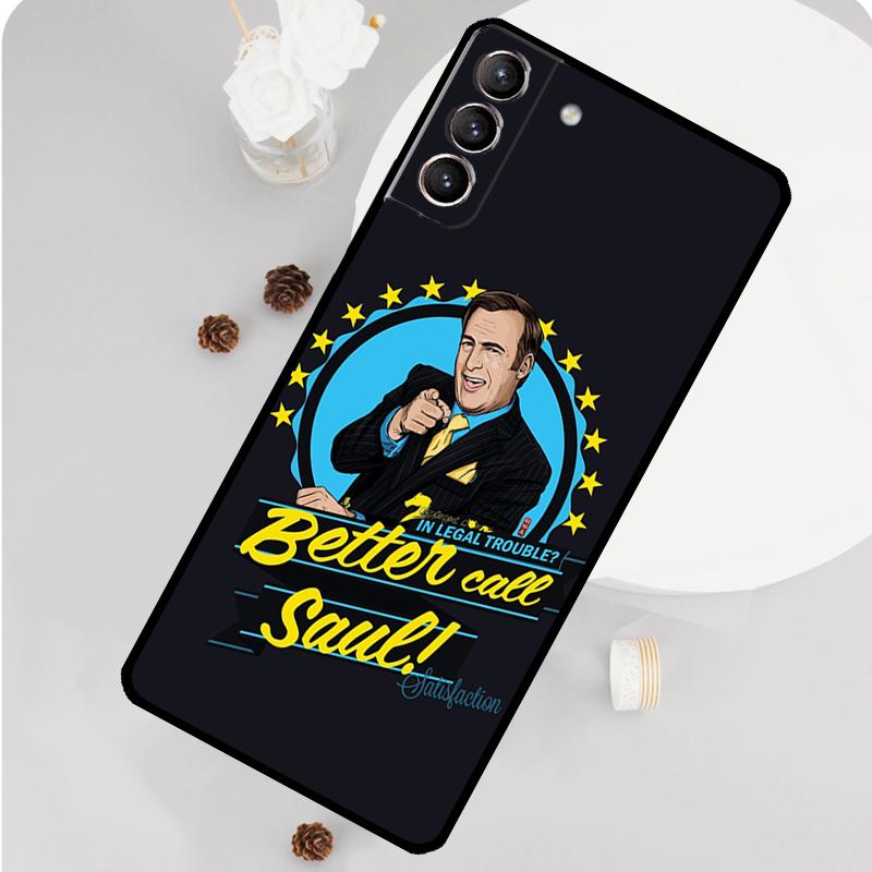 Better Call Saul Phone Case For Samsung Galaxy S24 S26 Ultra S20 S21 S22 S23 S25 Plus S10 S25 FE Funda Cover