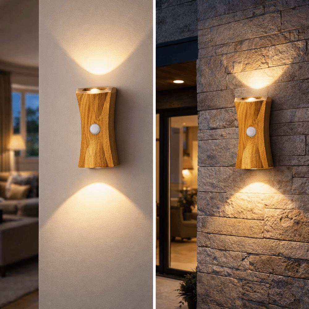 Adjustable Brightness LED Wall Lamp Wireless Magnetic Base Rechargeable Night Light Up Down Light Waterproof