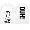 P1Harmony DUH Mesma Camiseta Estampa Kpop Verão Manga Curta para Fãs Homens Mulheres Roupas Streetwear Camisetas