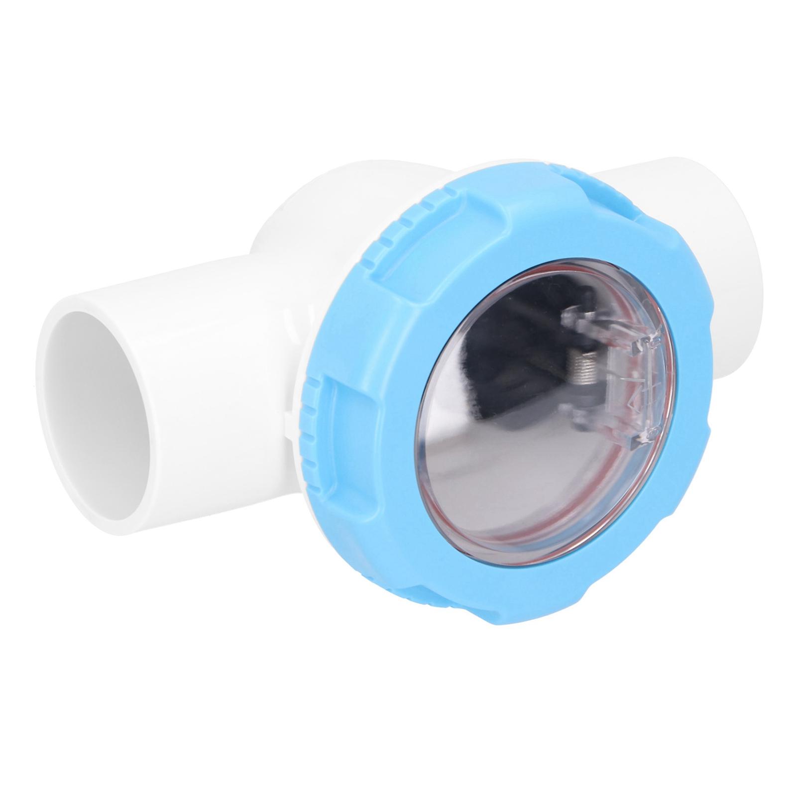 

2in Visible Check Valve Non Return Anti Backflow Accessories for Swimming Pool One Way Pipe