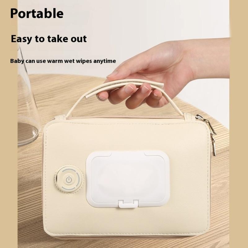 Intelligent Heating Container Box For Baby Wet Wipes Feature 3 Heating Modes and Compact Travel Daily Use