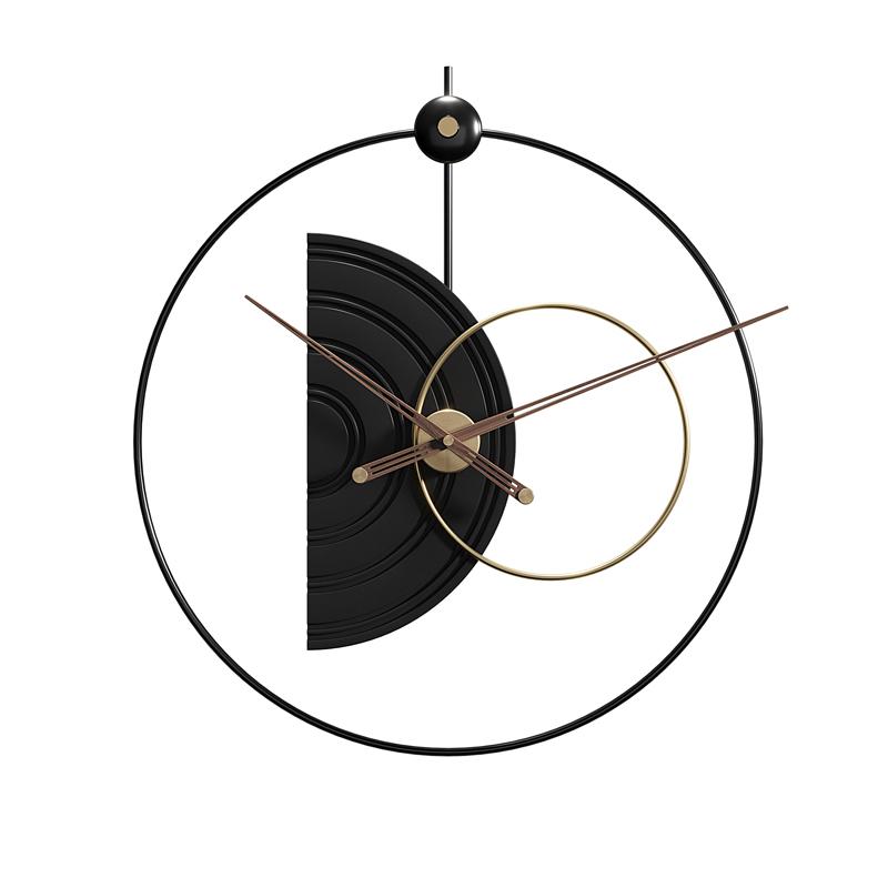 Modern, simple, individual and creative living room fashion watch, artistic and fashionable Nordic light luxury clock