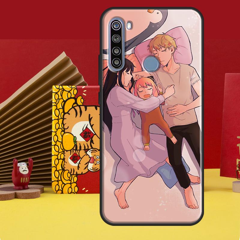 Spy X Family Anime Manga pouzdro pro Xiaomi Redmi Note 9 Pro Note 10 Pro Note 11 Pro 8T 9S 10S 9A 9T 9C Cover Coque