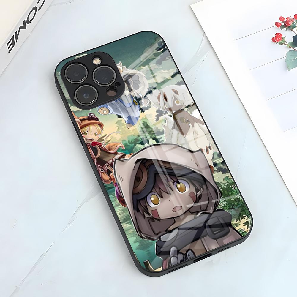 Made In Abyss Phone Case For IPhone 17 Pro Max 15 Pro 16 14 Plus 12 13 Mini 11 Pro Shockproof Glass Cover