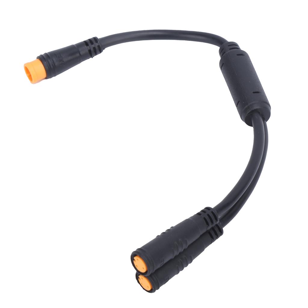 Waterproof Y Splitter 1T2 Cable with 3 Pin Connector for BAFANG BBS01/BBS02/BBSHD Shift Sensor Brake
