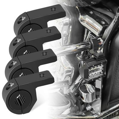 Motorrad-LED-Scheinwerfer-Scheinwerfer-Schellen-Halterung Rohrhalterung für Motorrad-Nebellicht-Hilfslampenhalter Motos-Zubehör