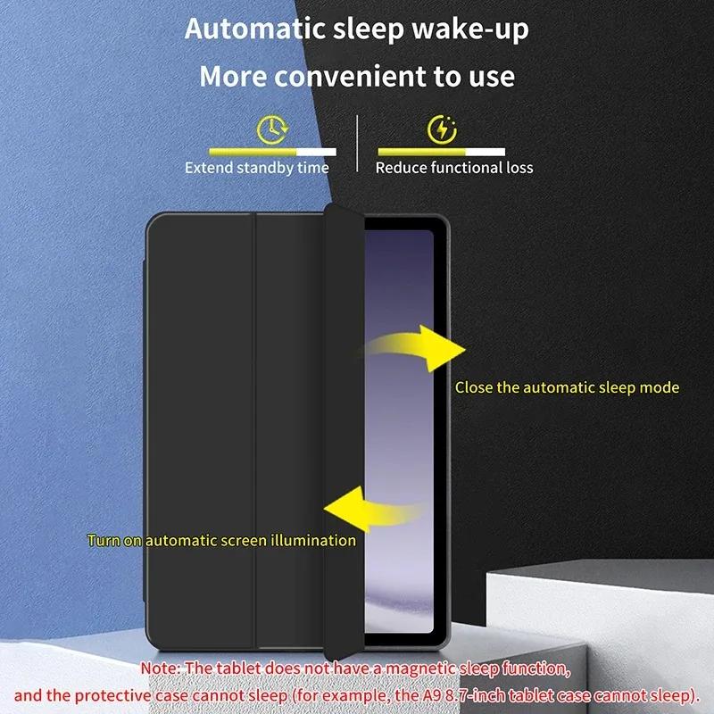 For Samsung Galaxy Tab A11 Case 8.7inch Magnetic Folding Stand Back Funda For Galaxy Tab A11 SM-X133 SM-X135 Tablet Cover