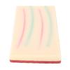 Suture Pad 3 Layers Reusable Silicone Realistic Suturing Practice Pad for Student Training