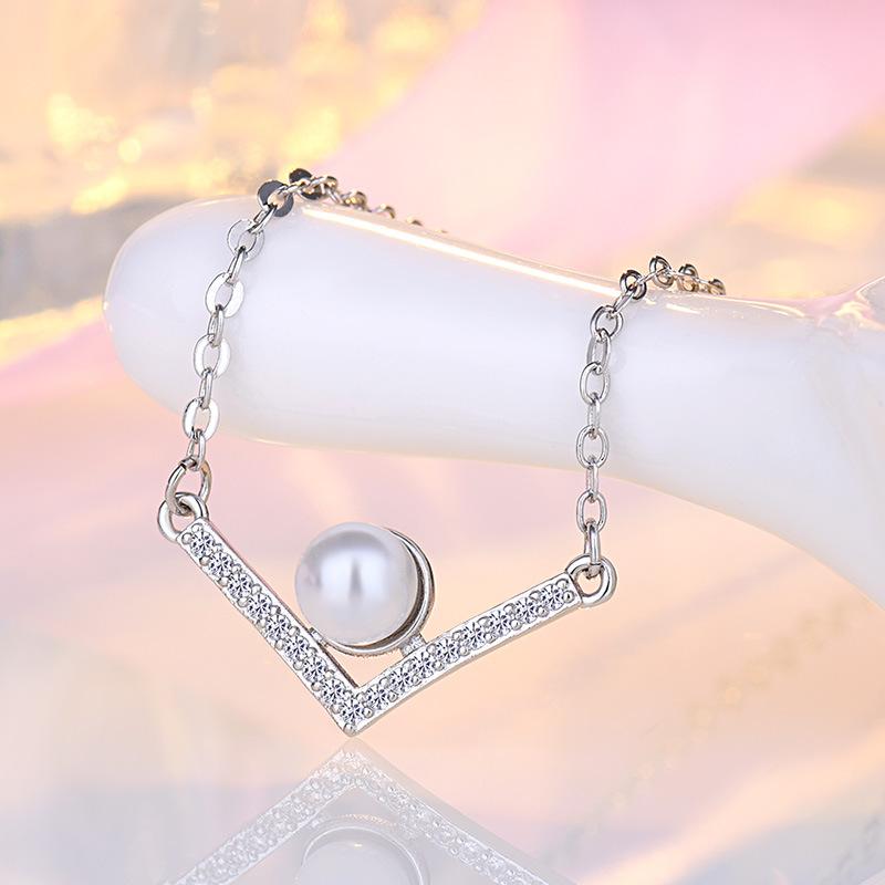 Lindon Women Necklace Pendant Copper Alloy Zircon Fashion Gift
