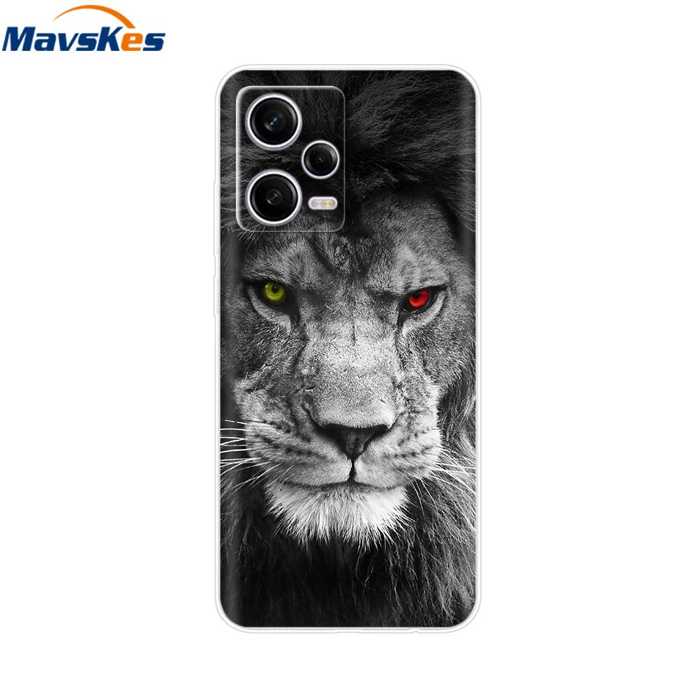 For Xiaomi Redmi Note 12 Pro 5G Case Transparent Soft TPU Back Cover For Redmi Note 12 Pro Plus Note12 5G 4G Cases Cover Fundas