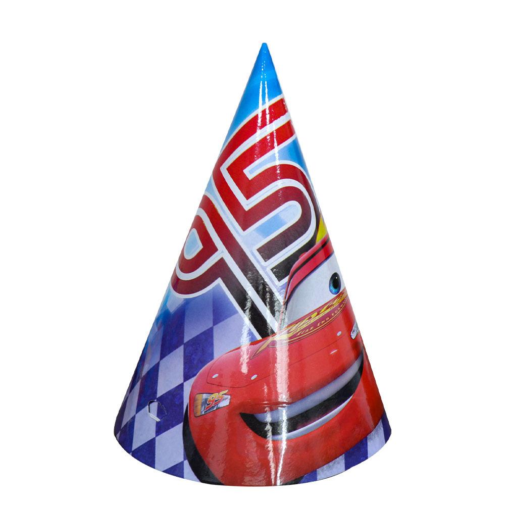 Płomień Samochód Urodziny Party Supplies Jednorazowa Zastawa Stołowa Talerzyki Papierowe Kubki Papierowe Ręczniki Papierowe Dekoracja Urodzinowa dla Chłopców Trójwymiarowa