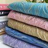 1M Flowing Gold Thread 3D Texture Gold-plated Cotton Satin Fabric Oil Painting Jacquard Fabric For Diy Sewing Dress Cheongsam