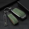 FIQ4  2025 New Suede Car Remote Key Case Fob Cover Shell For Mercedes Benz A C E S G Class GLC CLE CLA GLB GLS W177 W205 W213 W222 X16