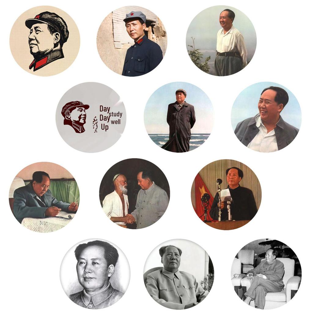 Chairman Mao Soft Magnetic Refrigerator Sticker Decoration