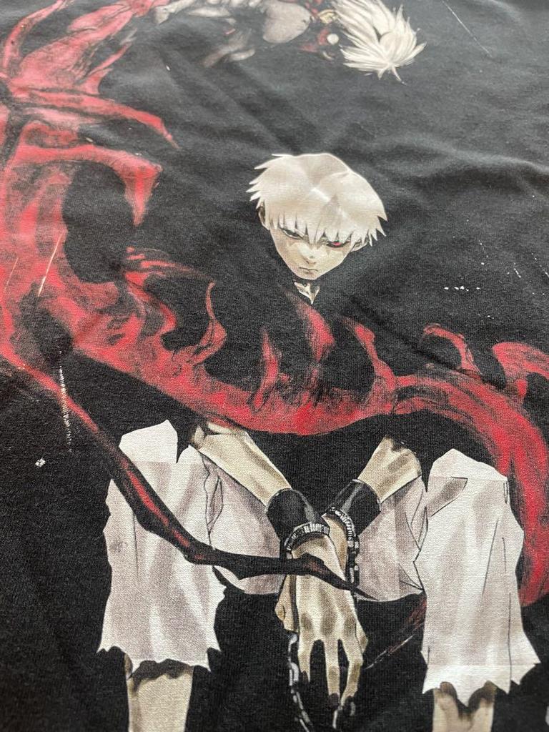 [USED] Hard To Find Tokyo Ghoul Kaneki Ken Anime T-Shirt, Size L