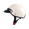 Retro Motorcycle Half Helmet, Scoop Helmet Cruising Motorcycle Helmet, Universal for All Seasons