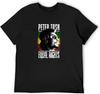 Men's Crew Neck Men T Shirt Peter-Tosh-Logo Cotton Casual Tee T Shirt