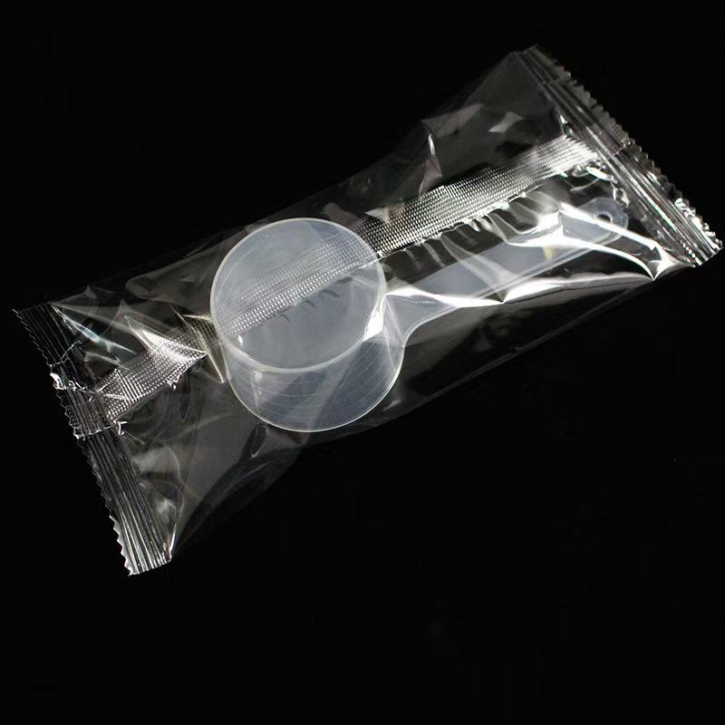 

Пищевая прозрачная пластиковая мерная ложка, 25 г/50 мл, для жидкости, сухого молока и маски 25g Spoon, Individually Packed прозрачный