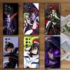 Code Geass Anime Soft Phone Case for Samsung Galaxy S26 S25 Edge S24 Ultra S23 Plus S22 S21 FE S20 Black Cover Back Shell