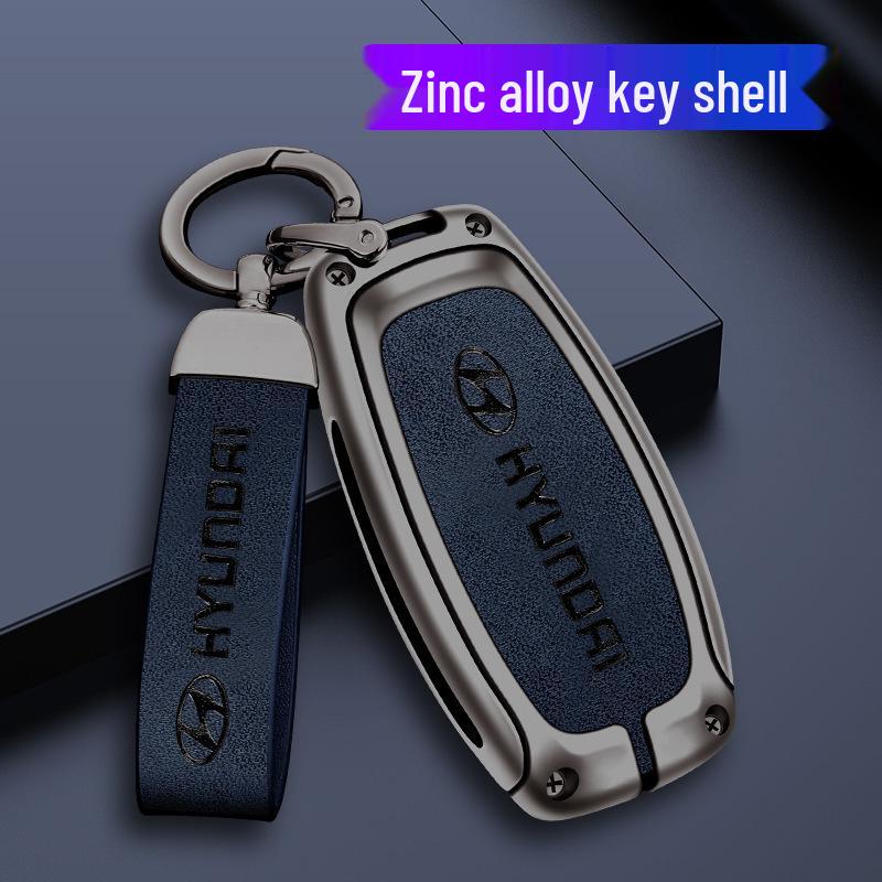 Originální kožené pouzdro na klíče Beijing Hyundai pro ix35, Elantra, Reina, Mistra, Verna, Lafesta, Tucson