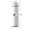 Per BMW Tazza Termica Intelligente in Acciaio Inossidabile da 500ml con Emblema Auto Tazza da Caffè Per BMW X1 X2 X3 X5 X4 X6 X7 M3 M4 M5 F20 F40 F3