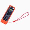 Silicone Cover for DOMYBOX DB52C7 Remote, Textured Grip Sleeve with Wrist Lanyard and Button Window for Home Use