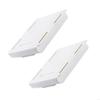 Compact Under Desk Organizers Using Strong Adhesive For Stationery Remote Controls And Accessories HX6C