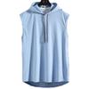 Taglie forti Abbigliamento estivo da uomo Canotte Felpa Top senza maniche Felpa con cappuccio Gilet Allenamento Fitness T-shirt da uomo Allenamento Gilet Hip Hop