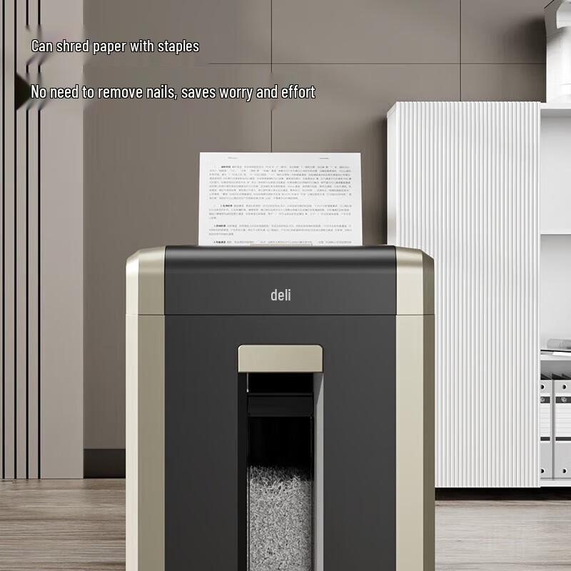 Deli GA701 Paper Shredder CN plug (adapter included)
