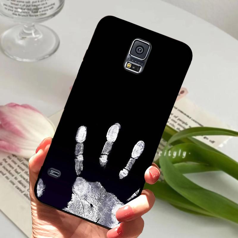 Für Samsung Galaxy S5 Hülle S 5 I9600 SM-G900F Niedliche Bemalte Silikon-Rückabdeckung Für Samsung S5 Hüllen G9006V Schutzhülle