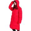 Li Ning Einfarbig Warm Schnell Rückfedernd Dick Winddicht Kapuzen-Daunenjacke Unisex Oberbekleidung Rot AYMP145-1