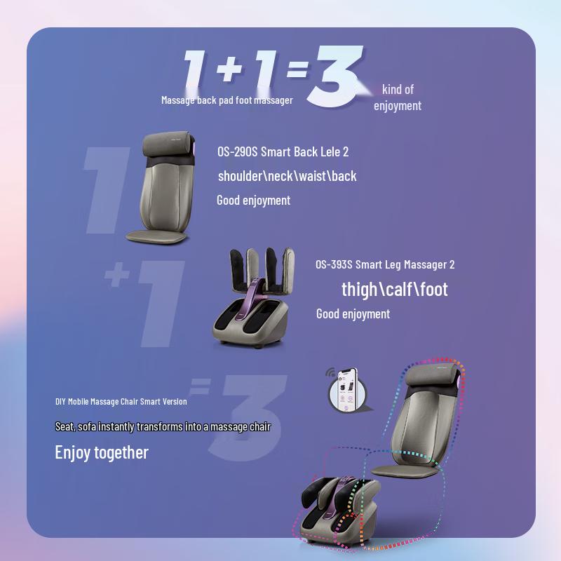 OSIM Neck, Shoulder & Back Massage Cushion