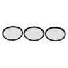 3PCS 58mm Star Filter Optical Glass 4 6 8 Points Slim Starburst Special Effects Filter for Micro