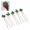 5pcs Vintage Design Rhinestone Hair Pin Lightweight Bridal Hair Accessories Hair Jewelry Bride