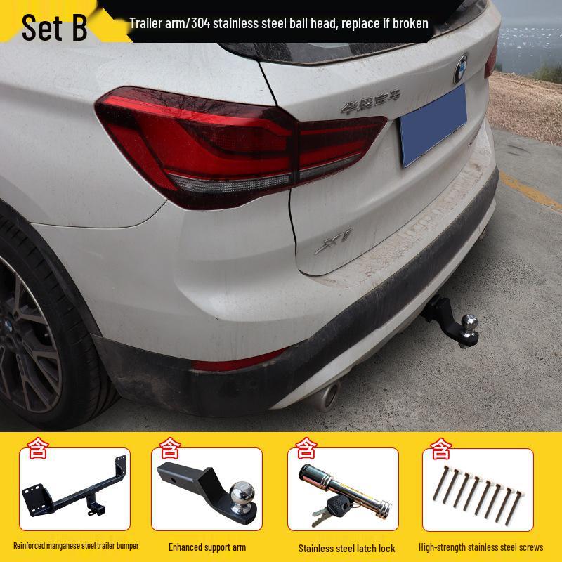 Reinforced Trailer Hitch for BMW X-Series (X5, X6, X1, X3, X4) and Rogue Tow Bar