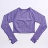 New European & American Women's Quick-Dry Yoga Set: Long Sleeve Top, Sport Vest, Tight Pants.