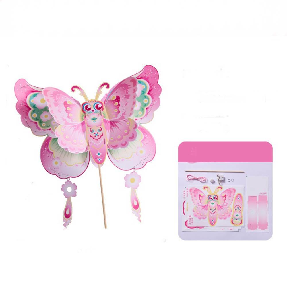 Handmade Mid-Autumn Festival lantern DIY Can Carry and Hold Portable Dragonfly Lamp  Children Toys