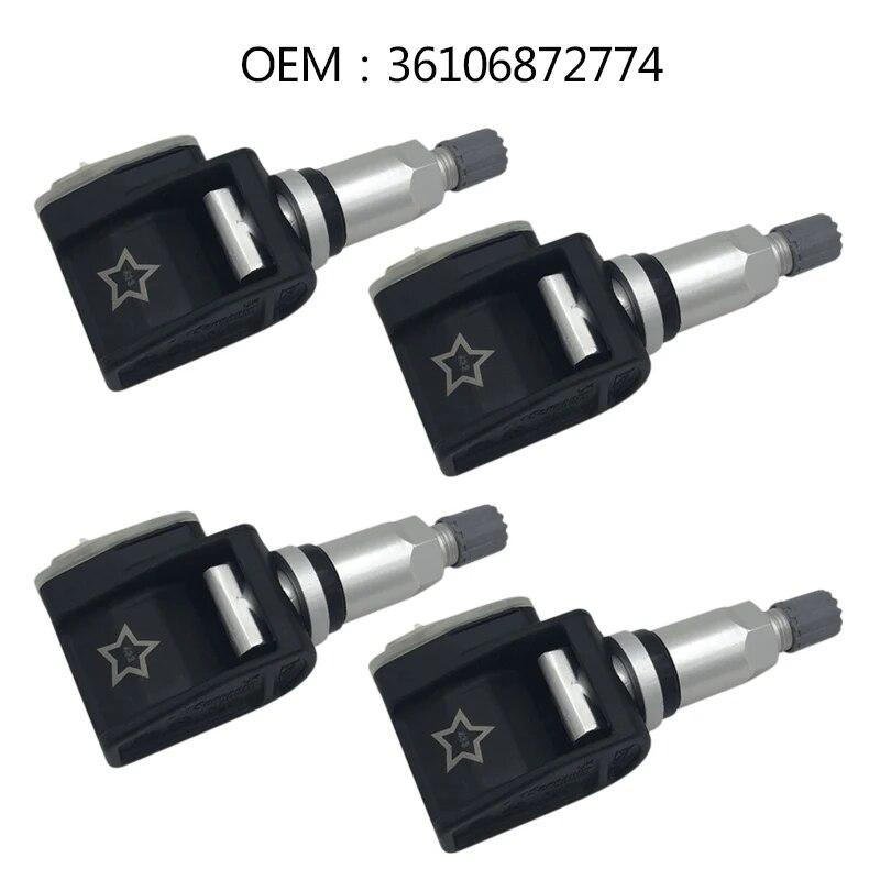4Pcs Tire Pressure Monitor Sensor TPMS 43 Hz Fit for BMW G30 G31 G38 F90 G32 G11 G12 G01 G02 G05 36106872774